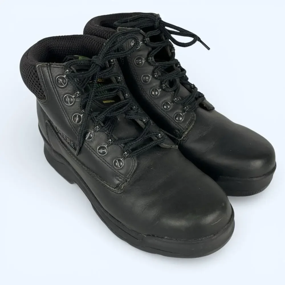 Florsheim Workgear Group Men's John Deere Work Boots Black Size 9M AG740